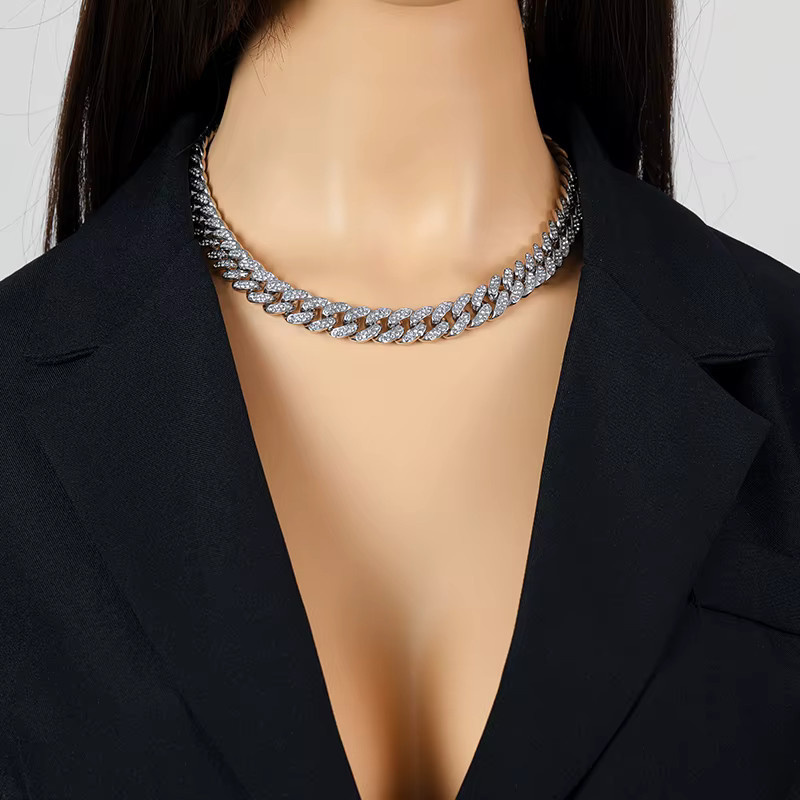 Eileck Schmuck-Set Halskette und Armband, Silber, Zirkonia, Damen - Bild 3