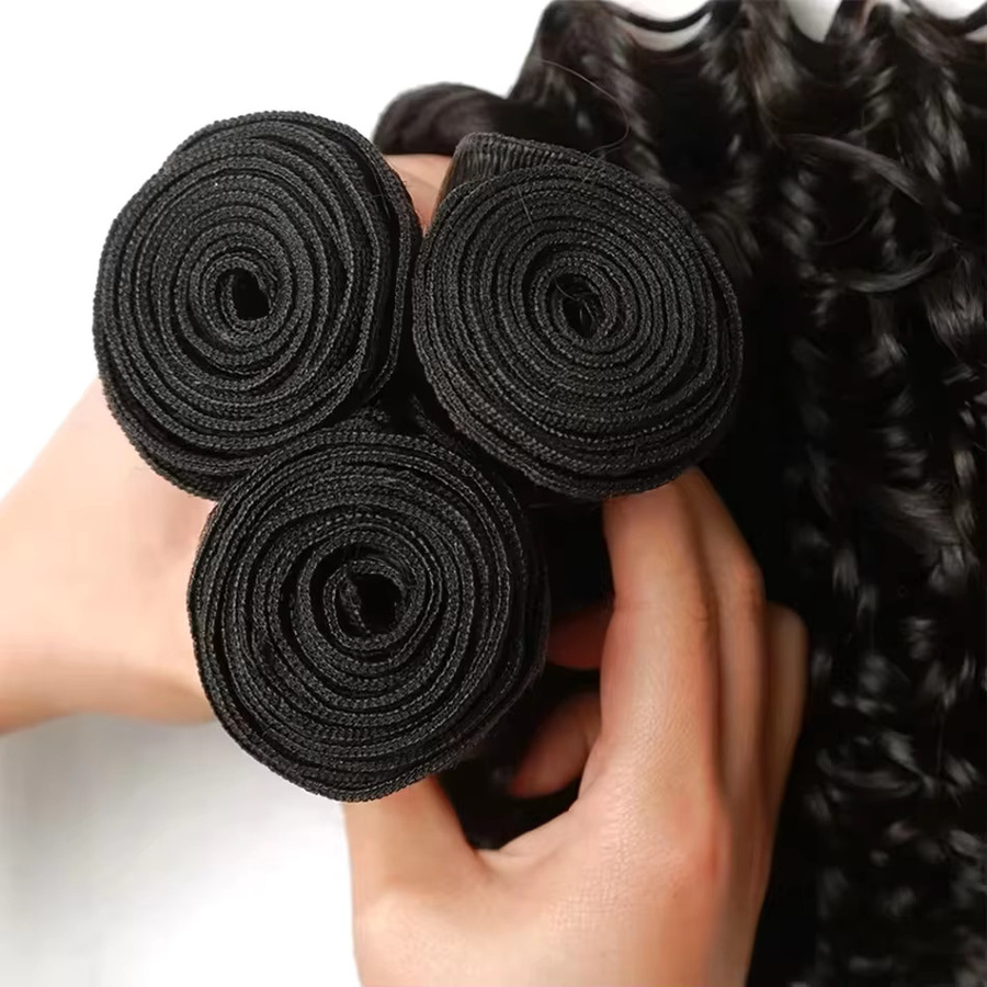 Cheetahbeauty Rohhaar-Extensions Tissage, tiefgelocktes Echthaar, 50 g, Damen - Bild 5