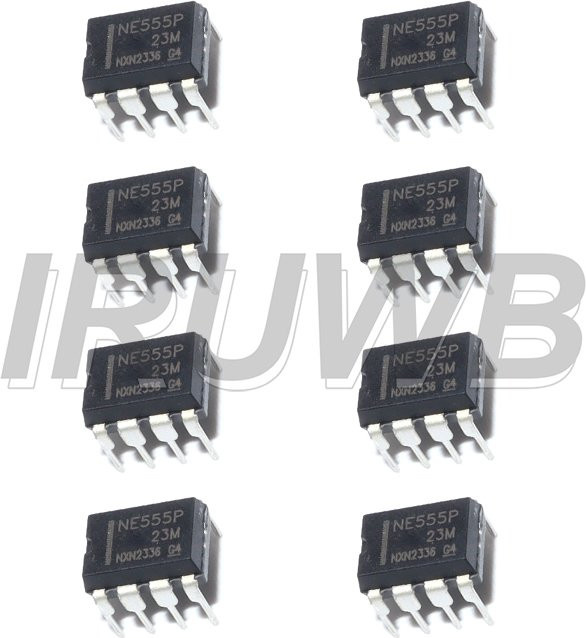 20er Set NE555P NE555 Timer IC Chips DIP-8 Integrierte Schaltungen in Schwarz - Bild 1