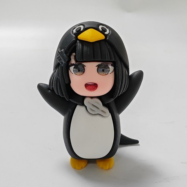 Hot Toys Arknights Endmin Penguin Modell, Vinylpuppe, Desktop-Display - Bild 1