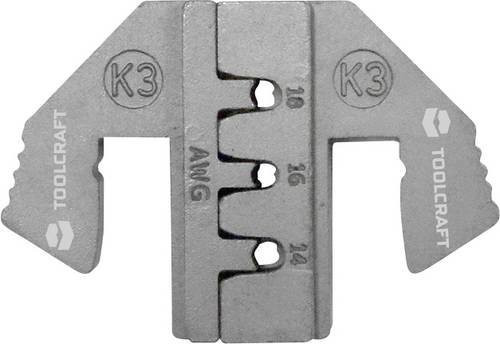 TOOLCRAFT PLE-0K3 Crimp-Einsätze in Silber für DEUTSCH Stecker, Quetschbereich AWG 14 bis 18 - Bild 1