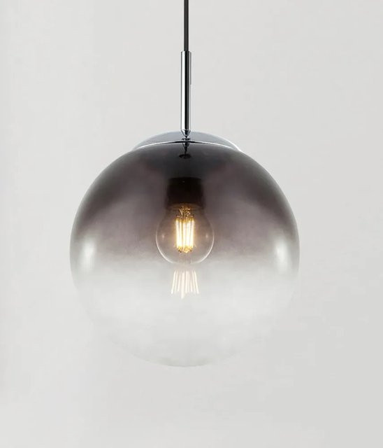 Globo Pendelleuchte Varus in Chrom mit transparentem Glas, H: 120 cm, B: 20 cm, T: 20 cm - Bild 2