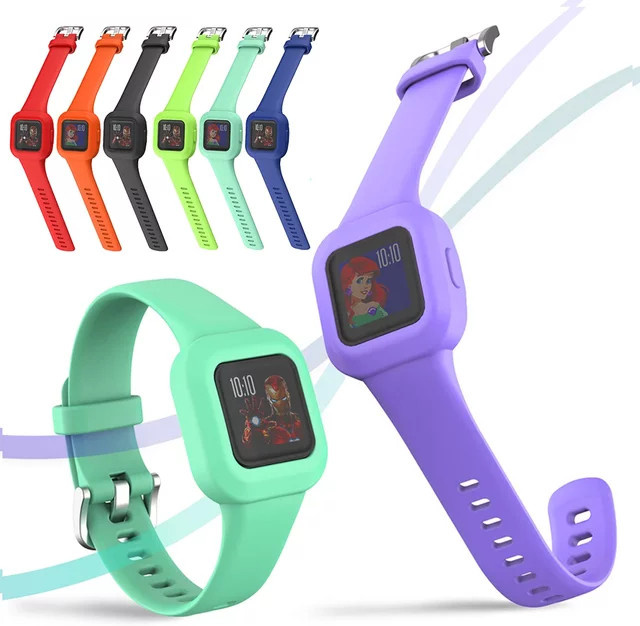 Garmin Uhrenarmband Silikon, Rot, Kinder - Bild 1