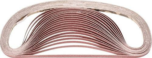 PFERD Korund Schleifband für Bandschleifer, Körnung 120, Braun, B: 6 mm, L: 520 mm, 100 Stück - Bild 1
