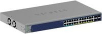 Netgear GS728TXUP Smart Switch mit 24 Gigabit Ports, PoE+ und PoE++, Silber - Bild 1