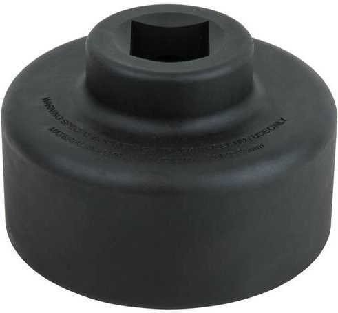 KS Tools Achsmuttern-Schlüssel 1 Zoll, 6-kant, kurz, schwarz, Stahl - Bild 1