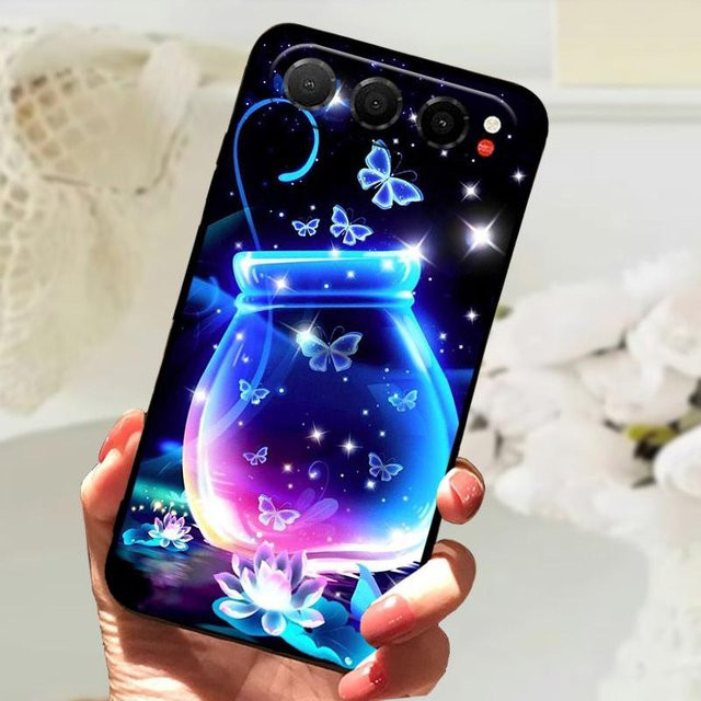 ZTE Nubia Air 5G Silikonhülle in Blau mit mattem TPU-Schutz - Bild 1