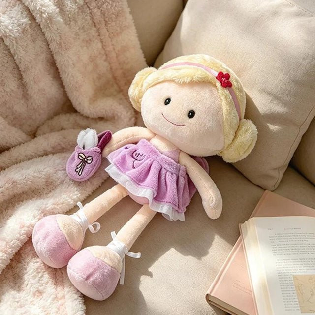 Yiran toy Verkleiden Mädchen Plüschtier Kollektion, Stoffpuppe, 4 Stile, 30cm - Bild 1