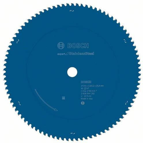 Bosch Expert Kreissägeblatt für Edelstahl Durchmesser: 355 mm, Bohrung: 25,4 mm, Dicke: 2,2 mm, 90 Zähne - Bild 1