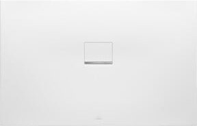Villeroy & Boch Duschwanne Squaro Infinity Eck-Einbau, rechte Ausführung, Farbe: Beige, B/T/H: 130 x 80 x 4 cm - Bild 1