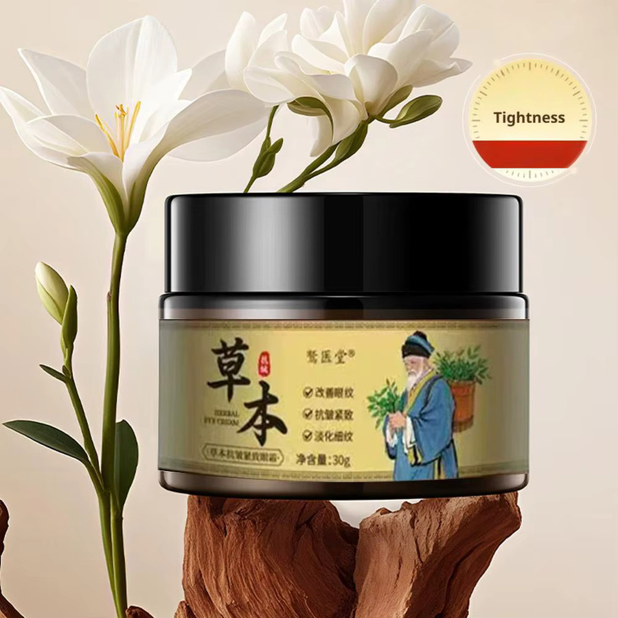 Anti-Falten-straffende Augencreme mit Kräuterextrakten, 30 g, Unisex - Bild 2