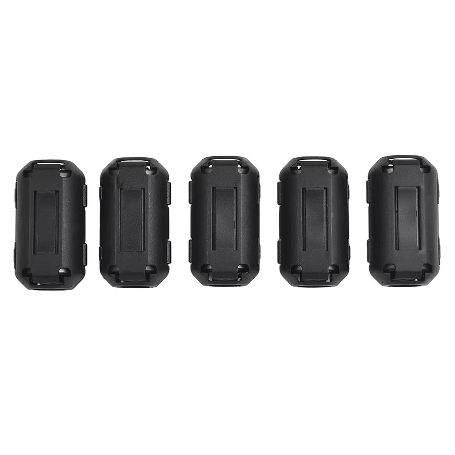 VIBRATITE Ferrit-Ringkern-Clip-Set zur RFI-Rauschunterdrückung mit 3,5 mm, 5 mm und 7 mm Durchmesser für Kabel und Verdrahtung - Bild 4