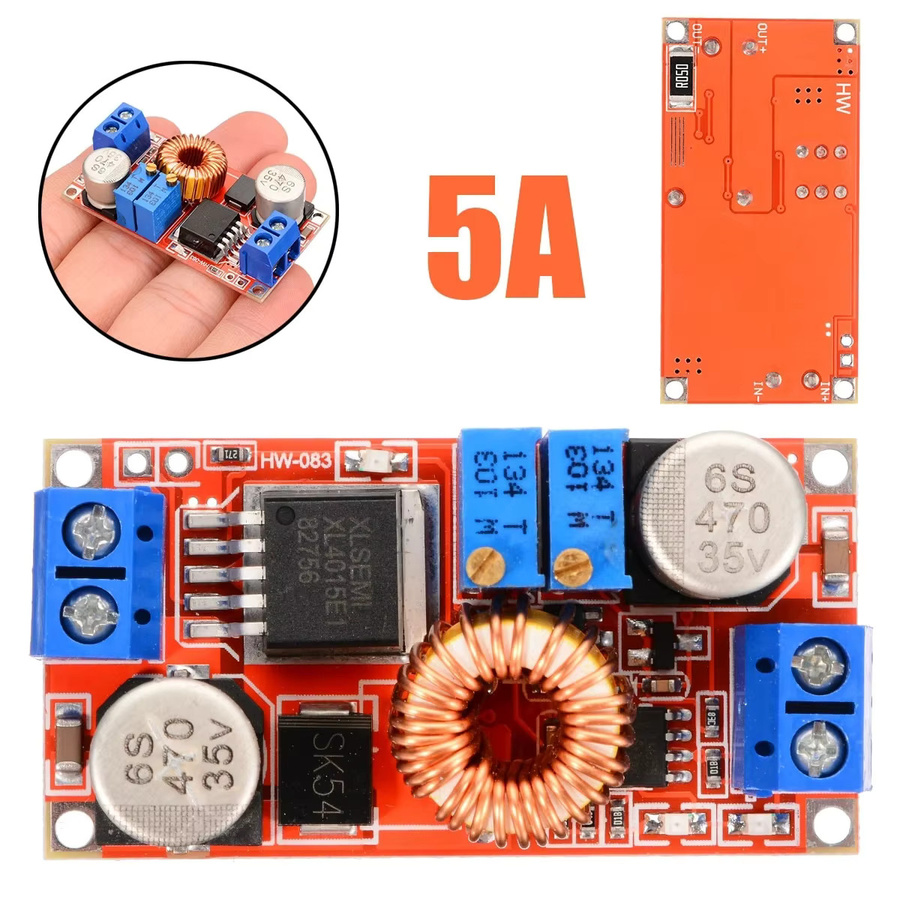 XL4015 DC-DC Step-Down Wandler einstellbares Buck-Netzteil Modul 4-38V auf 1,25-36V 5A - Bild 3