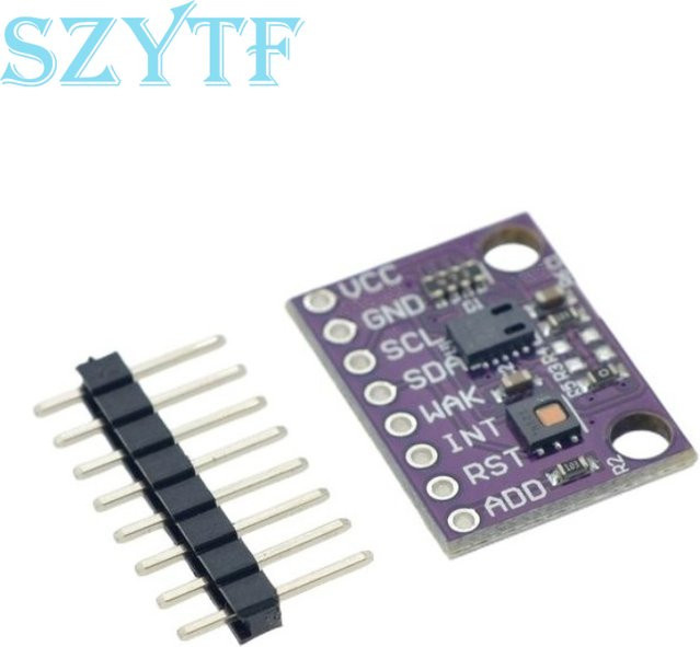 SZYTF CCS811 HDC1080 Sensor Modul für CO2, Temperatur, Luftfeuchtigkeit und VOCs, Farbe: Lila, kompatibel mit Arduino - Bild 1