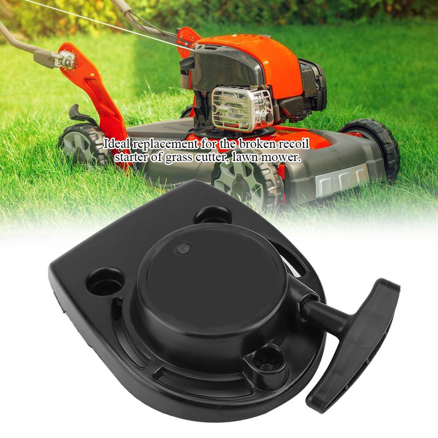 Rückstoßstarter für Rasenmäher und Freischneider mit GX35 Motor in Schwarz - Bild 3
