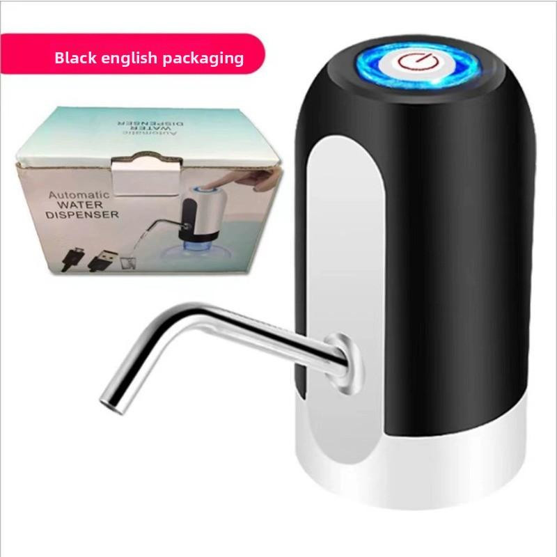 Automatische elektrische Wasserpumpe von World-class Emporium für Gallonenkanister, tragbarer USB-wiederaufladbarer Wasserspender in Schwarz - Bild 2