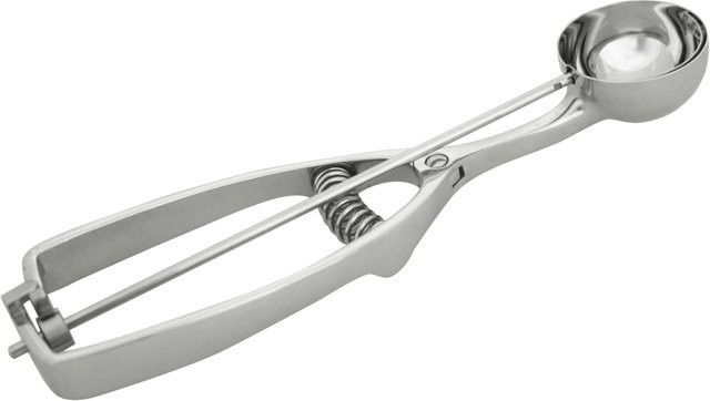 Schneider Eisportionierer aus Edelstahl in Silber, Länge: 24,5 cm, Breite: 6 cm, Durchmesser: 5 cm - Bild 1