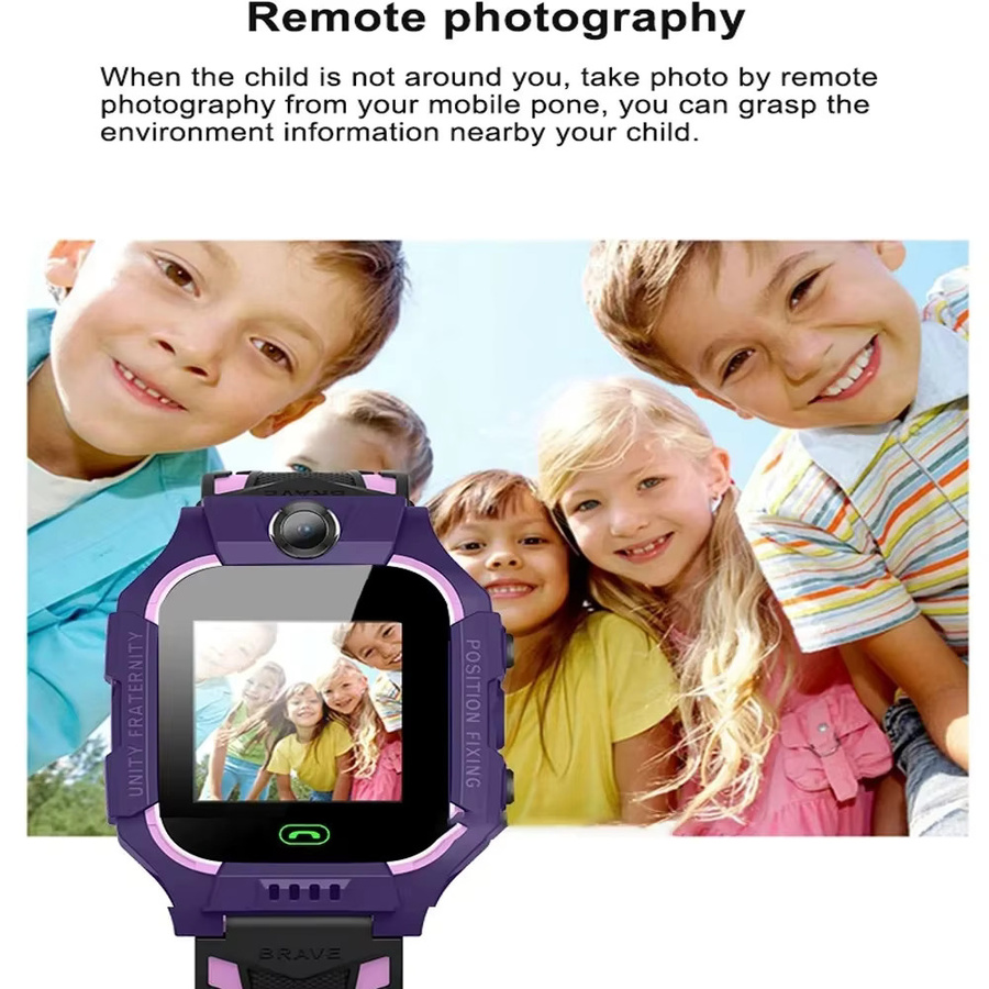 Ola Esporte Kinder Smartwatch mit 2G Sim Karte, GPS, SOS-Funktion und HD-Kamera, wasserdicht nach IP68, in Rot oder Blau - Bild 3