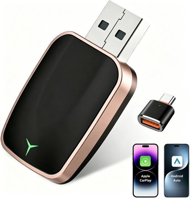 Kabelloser CarPlay und Android Auto Adapter Smart Mini Box Plug-and-Play für Nissan - Bild 1