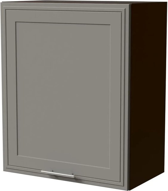 Feldmann-Wohnen Hängeschrank Salo W2/60 in Lava / Dust Grey Matt mit Kassettenoptik, B/T/H: 60 x 32,5 x 72 cm - Bild 1