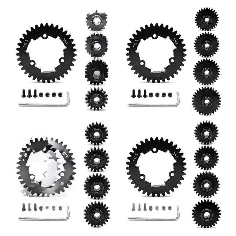 Traxxas 1/5 Modul 35t Stirnrad m2.5 Getriebe, Zubehör, Metall, Schwarz - Bild 4