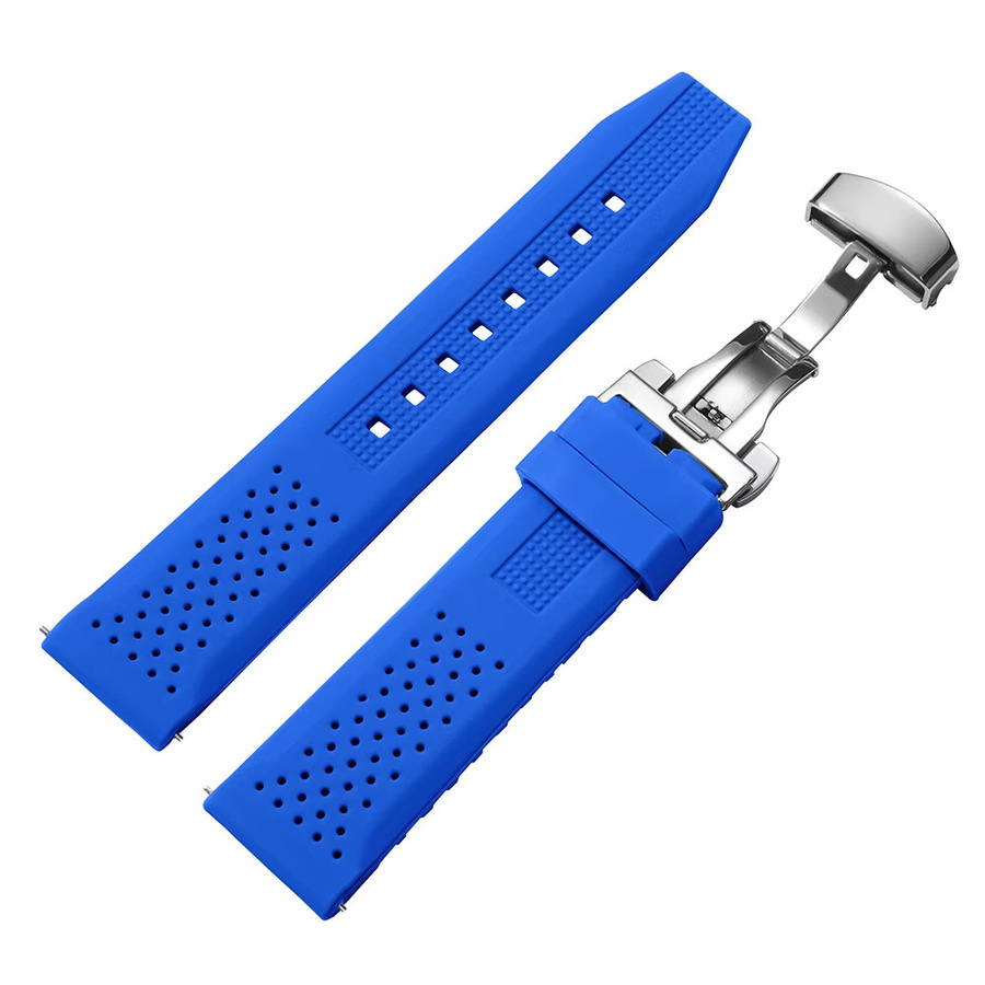 crazyband Uhrenarmband Silikon, Schnellverschluss, Schmetterlingsschnalle - Bild 2
