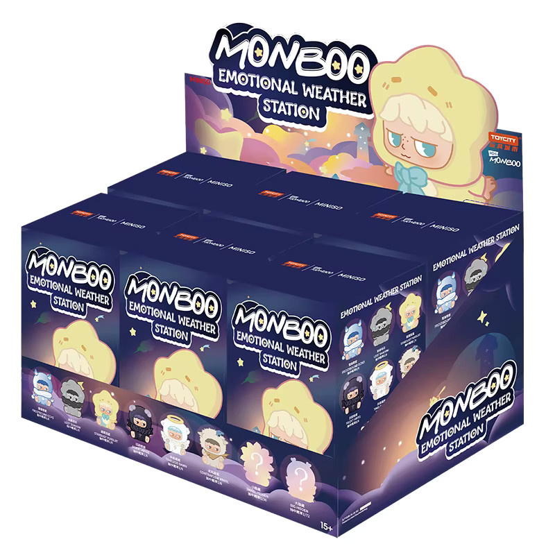 TAKARA TOMY Monboo Emotionale Wetterstation, Puppe, Blind Box - Bild 4