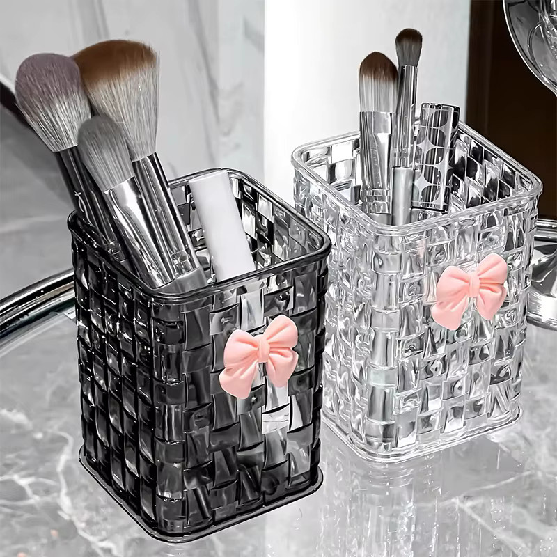JETTING Kosmetikorganizer aus transparentem Acryl für Make-up-Pinsel, Lippenstift und Nagellack - Bild 2