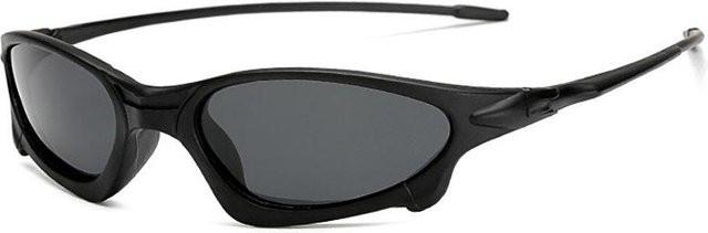 Polarisierte Sportsonnenbrille Herren, Vollrand, Kunststoff, grau, schwarz - Bild 1