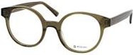 Mister Spex Joanne 1605 Korrektionsbrille, Vollrand, Rund, Kunststoff, Unisex, grün, braun - Bild 1