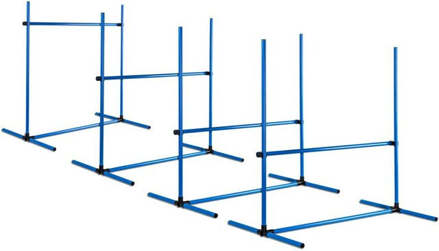 HI Agility Hürdenset, blau, Kunststoff - Bild 1