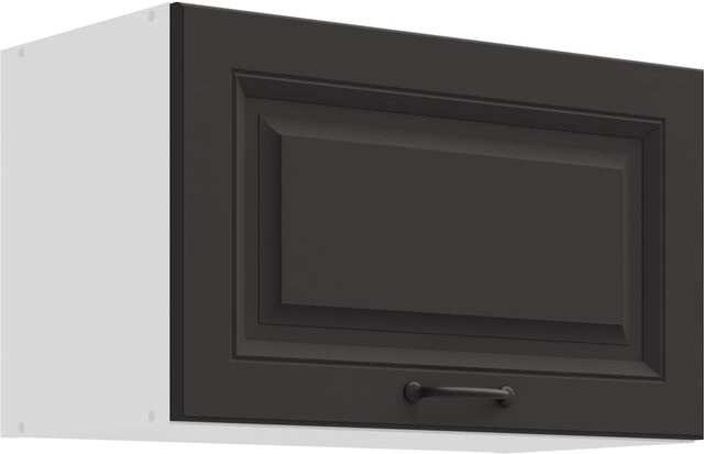 Hängeschrank Stilo Landhaus Grau Matt Breite: 60 cm, Höhe: 36 cm - Bild 1