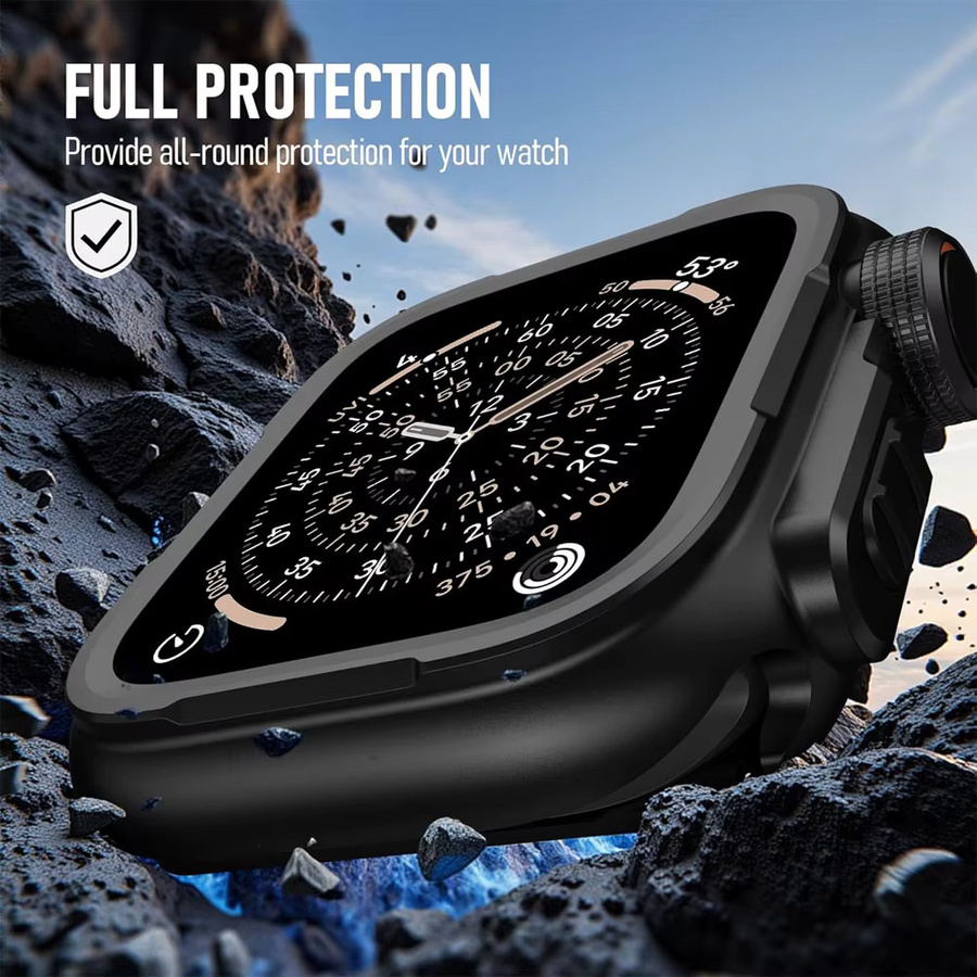 Apple Metallgehäuse für Apple Watch, Titan, black, Unisex - Bild 2