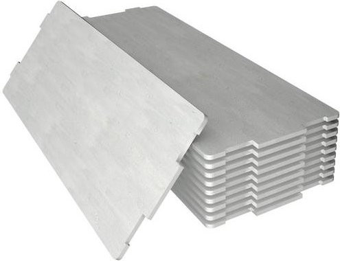 Vigour Einteilblechsatz V6685-3/10 aus verzinktem Stahl, 10-teilig, Silber - Bild 1