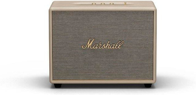 Marshall Woburn III BT Cream Bluetooth-Lautsprecher in Weiß - Bild 1