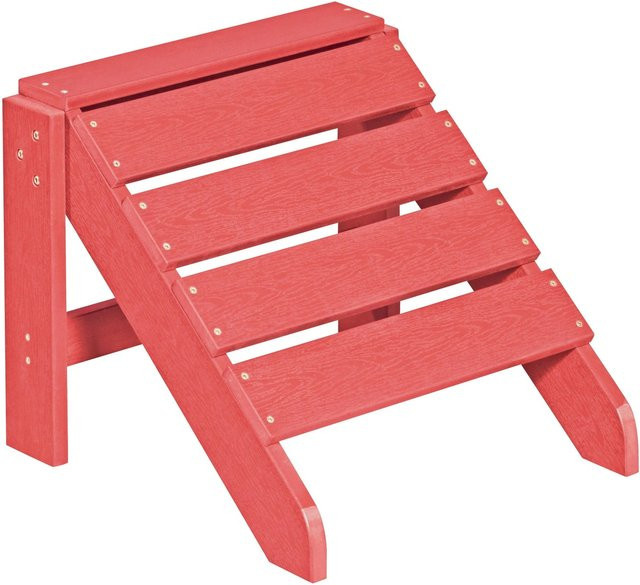 NEG Adirondack Fußbank MARCY in Rot - Bild 1