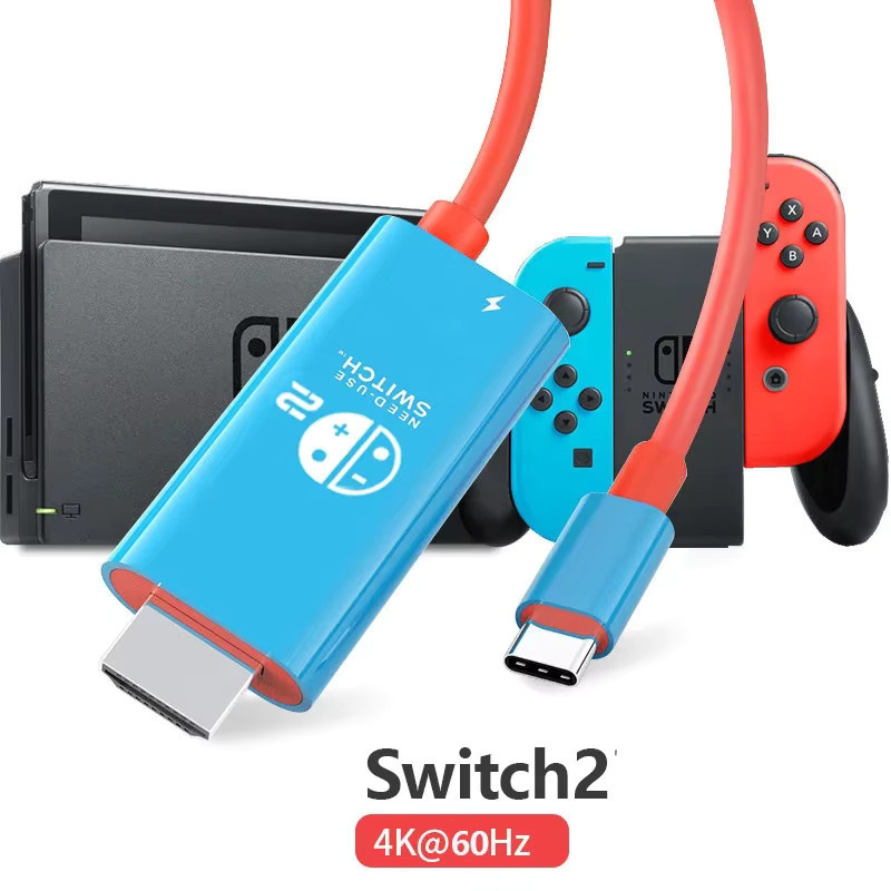 Gryan USB C auf HDMI Adapterkabel für Switch 2 OLED, ROG Ally, Steam Deck, Laptop und iPhone 15 - Bild 5