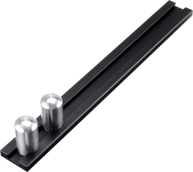 NASUM Aluminium Werkbank-Positionierklemme und Prallplatte für die Holzbearbeitung in Schwarz - Bild 1