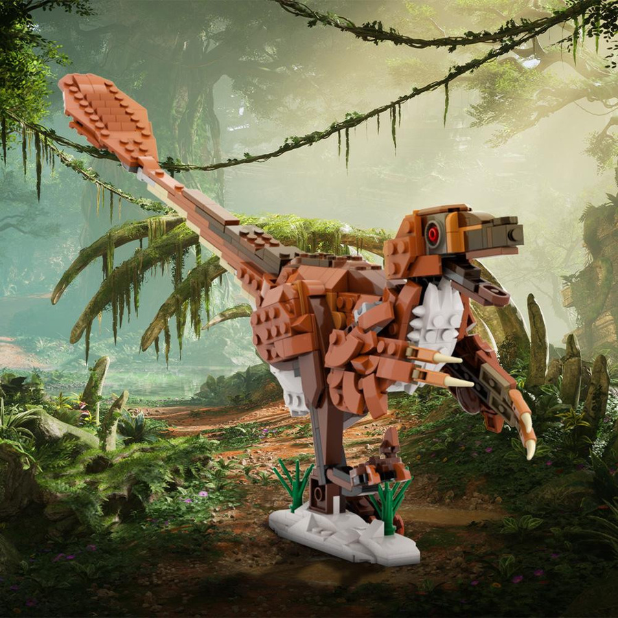 Yiran toy MOC Velociraptor mongoliensis Bausteine Spielzeug ab 14 Jahren - Bild 2