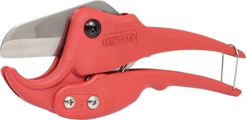 KS Tools Kunststoff-Rohrschere in Rot aus Edelstahl, Ø 0-42mm - Bild 1