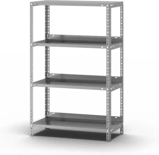 PROREGAL Aktenregal verzinkt mit 4 Ebenen, H x B x T: 115 x 75 x 30 cm - Bild 1