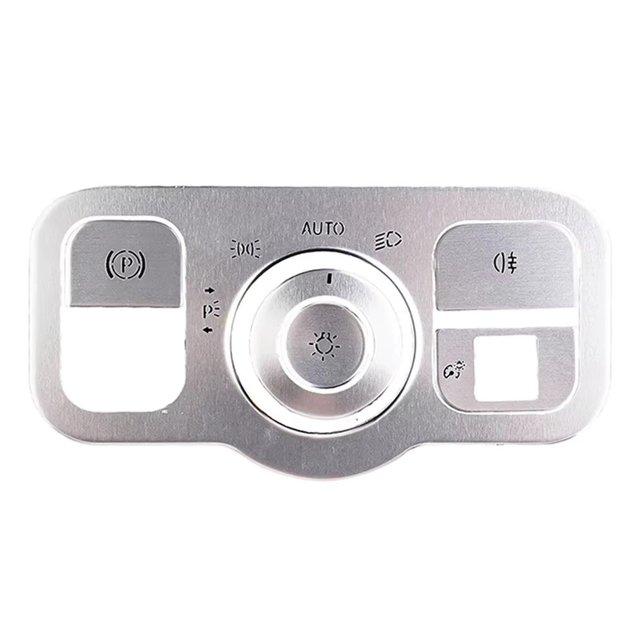 Scheinwerferschalter Abdeckung Trim in Silber für Mercedes Benz A B Klasse CLA GLA GLB W177 C118 H247 W247 X247 2020-2023 - Bild 4