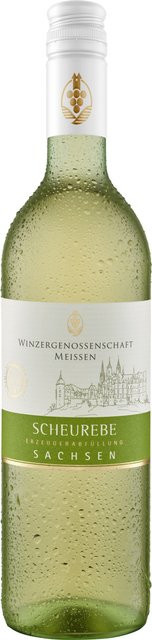 Winzergenossenschaft Meissen Scheurebe trocken 2022 Weißwein 0,75 l - Bild 1