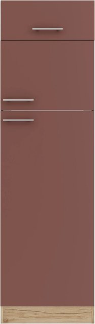 OPTIFIT Bari407 Küchen-Geräteumbauschrank in Rostrot mit modernem Design, Breite: 60 cm - Bild 1