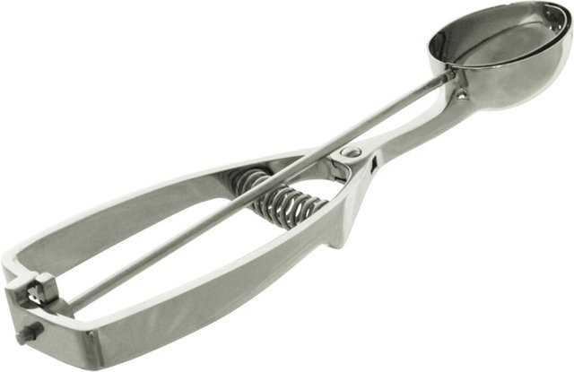 Schneider Eisportionierer aus Edelstahl in Silber, Länge: 25 cm, Breite: 6 cm - Bild 1