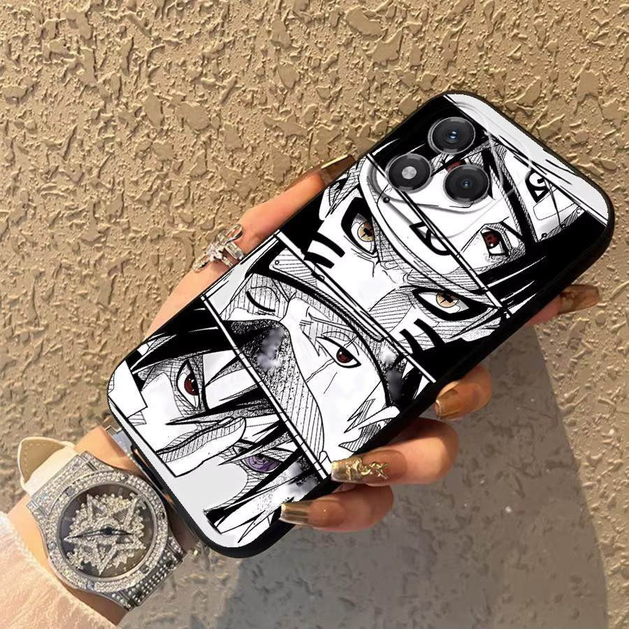 Schwarze Anime Sasuke Handyhülle für Honor 200 400 Lite X7c X5b 70 8X X9a X8 X6 90 Magic5 Lite - Bild 2