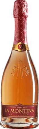 La Montina Franciacorta Rosé Extra Brut, Pinot Nero, Italien, 0,75 l