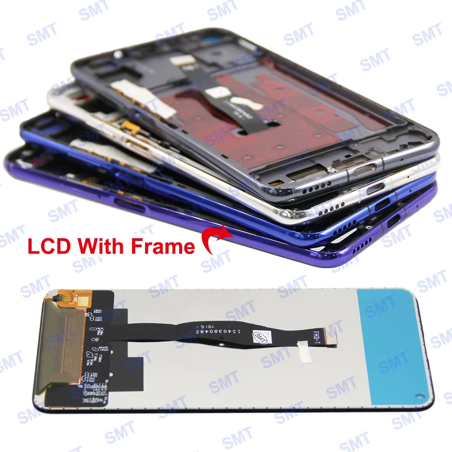 Huawei Nova 5T YAL-L21 LCD Touch Screen Digitizer Montage mit Rahmen für Honor 20 YAL-AL00 YAL-TL00 Display Bildschirm in Schwarz 6,26 Zoll - Bild 3