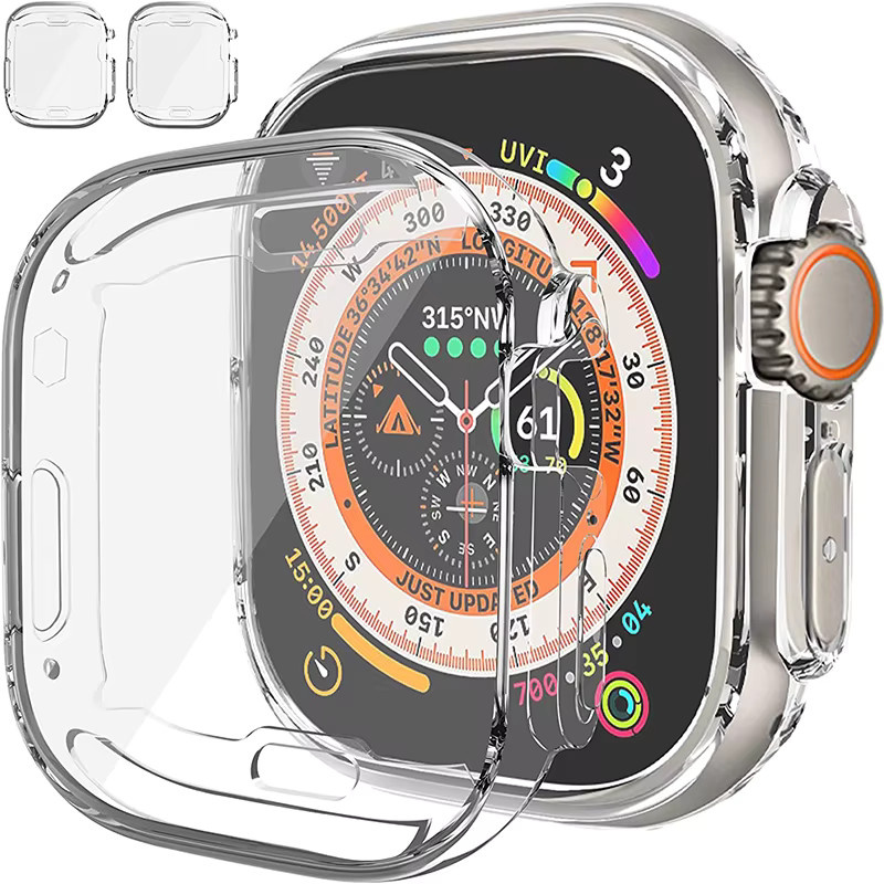 Apple Displayschutz für Apple Watch, Silikon, transparent, Unisex - Bild 6