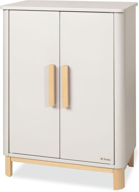 Pinolino Puppenschrank Malea 4-teilig in Beige und Transparent aus Buche und MDF, B/T/H: 48,0 x 30,0 x 48,0 cm - Bild 1